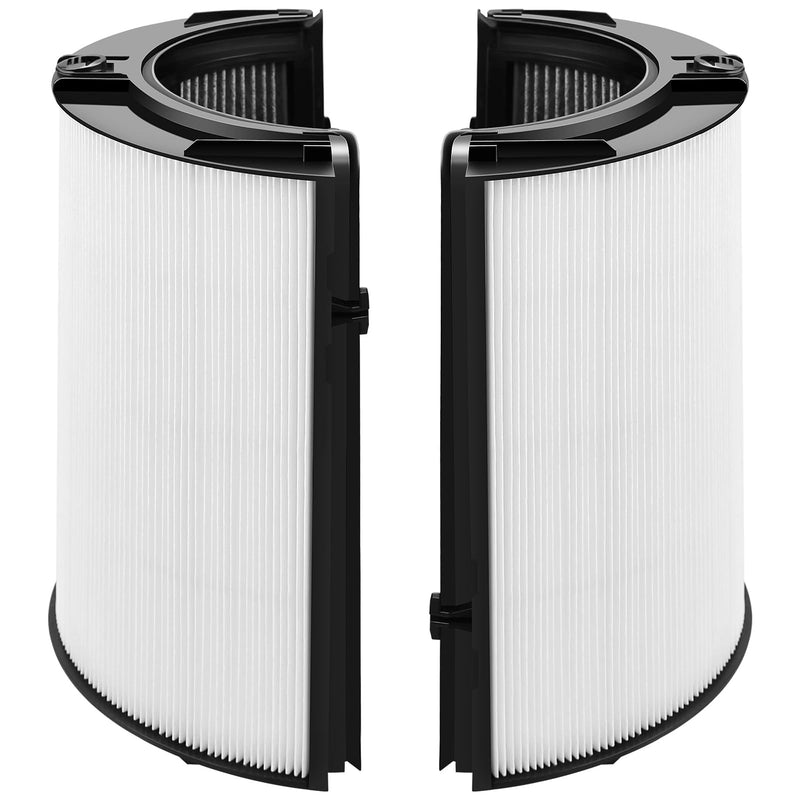 360°Combi 2 in 1 HEPA and Carbon Replacement Filter Compatible with Dyson TP06 HP06 PH02 PH01 PH03 PH04 HP09 TP09 HP07 TP07 TP10 HP10, H13 Grade True HEPA Replacement Filter, 1 Pack