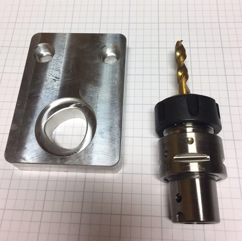 Billet Aluminum Capto C5 Tool Holder Tightening Fixture