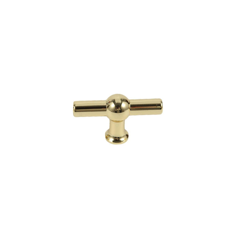 10 Pack Gold Cabinet knobs,Gold T Shape Pull,Brass Cabinet pulls,Heavy Duty Drawer pulls,T Shape pulls (Modern, Gold, T Shape pulls) Modern