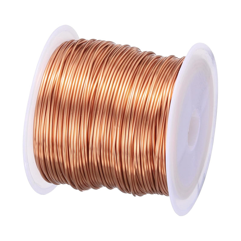 MECCANIXITY 0.75mm Magnet Wire 79ft(24m) Enameled Copper Wire Enameled Magnet Winding Wire Coil 100g 155C for Transformers Inductors 0.75mm x 24m 1