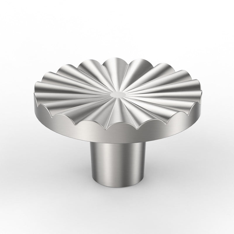 10 Pack Brushed Nickel Cabinet Knobs Dresser Knobs Satin Nickel Kitchen Drawer Pulls Silver Cabinet Knob Cabinet Hardware Zinc Alloy Brushed Satin Nickel Knob - Single Hole 10