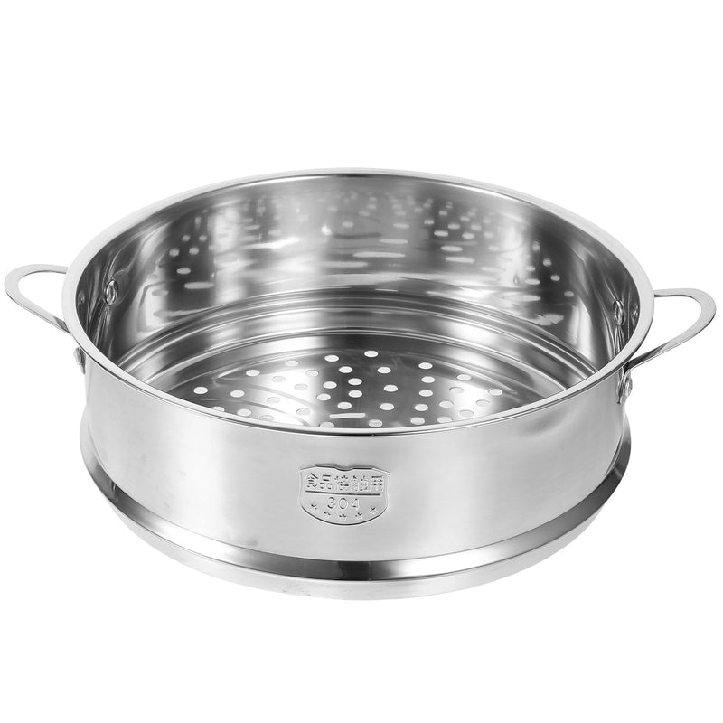 Amosfun Stainless Steel Steamer Basket 22Cm Steaming Insert Dishwasher Safe Steamer for Buns Rice Eggs Sweet Potatoes Potatoes Fish Seafood Corn Kitchen Cooking