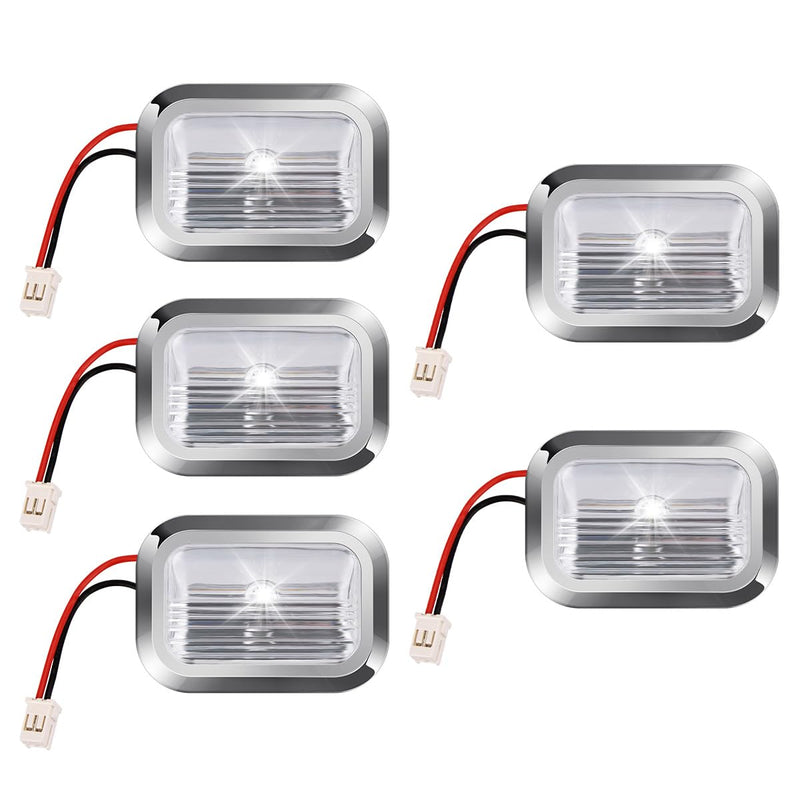 5 Packs EAGLEGGO W11462342 Refrigerator LED Light Module for Whirlpool, Kenmore Kitchenaid Jenn-Air Refrigerator Freezer Light Replaces AP6989197 PS16218086 W10908166 W10607479 W10843339 Fridge Light 5 PCS