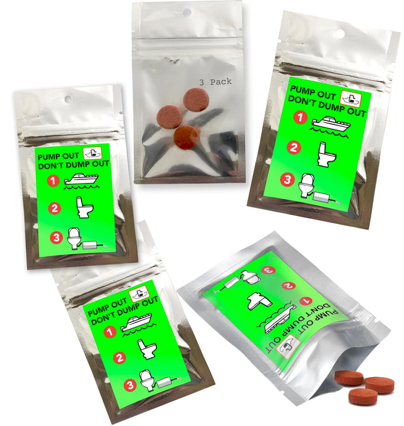 New Resources Group Marine Water Leak Fluorescent Tracing Tablets Pack Neon Green Dyes Detect Illegal Discharge Boats, EPA Standard Sewer and Drain Commercial 5 Pack