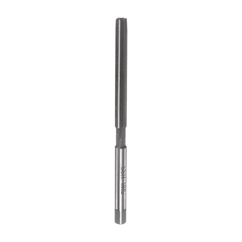 uxcell Hand Reamers, 5mm H8 Metric Reamer Drill Bit for Metal Wood Hole Reaming, Straight Flute High Speed Steel (HSS) Tool