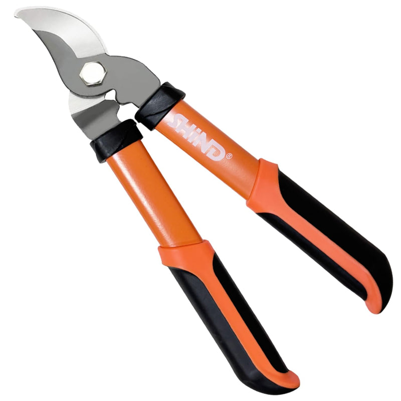 SHIND Lopper Heavy Duty Branch Cutter Tree Clippers with Compound Action, Chops Thick Branch Ease, Garden Loppers Pruning, 15 Inch Tree Trimmer with 1.6” Clean Cut Capacity (15 Inch）