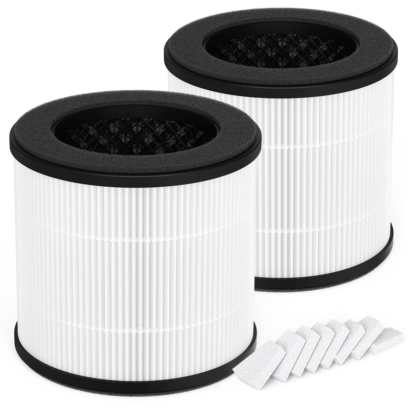 2 Packs AC300 Filter For Purivortex AC300/AC300 Pro Air Purifier 2 packs