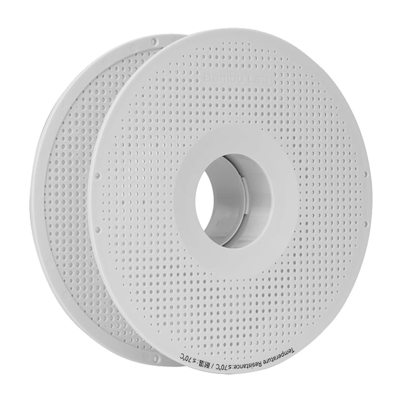 Bambu Lab Reusable Filament Spool, 3D Printer Filament Refill, Compatible with Bambu AMS and AMS Lite for Spooless Filament Refill, Spool Only