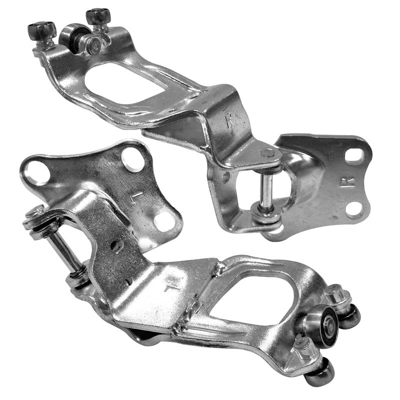 Sienna Sliding Door Roller Hinge 1 Pair Compatible with 2004-2010 Sienna CE LE XLE Left Driver & Right Passenger Side Center Door Power Roller Assembly Replace 6839008031 68380-08031