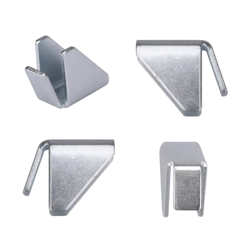 Shelf Clips Bracket Replacement for Husky Garage Cabinet, Removable Metal Shelf Support Clips Inside Storage Cabinet, Pack of 4