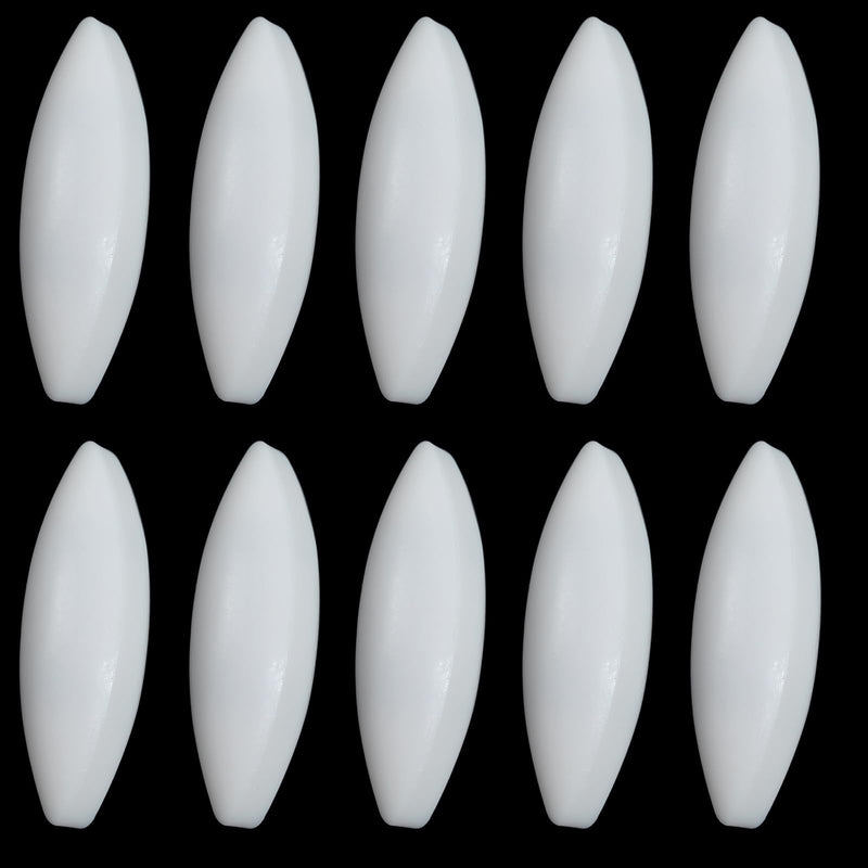 10Pcs PTFE Magnetic Stirrer Mixer Stir Bar, Stir Rod Magnetic Laboratory Bar 50mm/1.96 inch 50mm/1.96inch