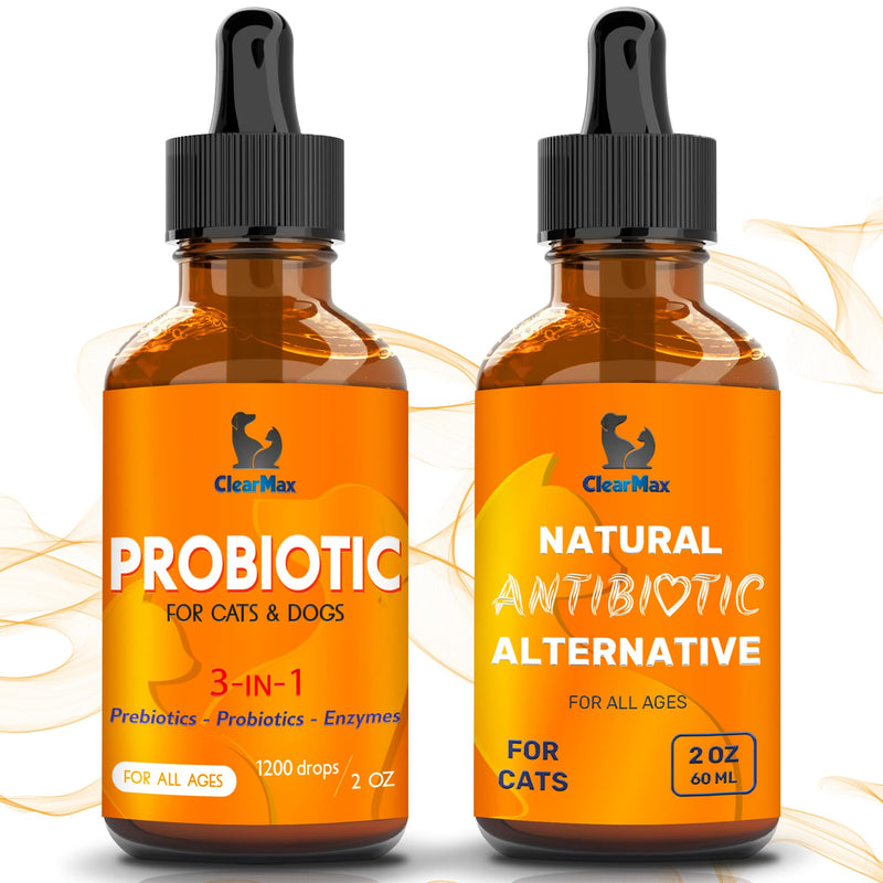 Natural Supplements for Cats and Dogs – Natural Supplement – Probiotics for Cats – Bundle - PawsPlanet Australia