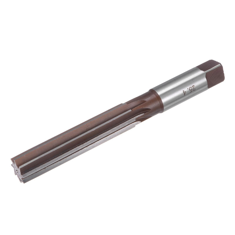 uxcell 1" Hand Reamer H8 Accuracy Alloy Tool Steel 8 Flutes Straight Shank Milling Cutter Tool 1"