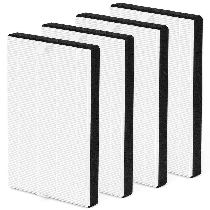 4 Packs F2 A2 True HEPA Replacement Filter Compatible with 3M Filtrete Room Air Cleaner Purifier Models FAP-C02-A2 FAP-C03-A2 FAP-T03-A2 FAP-C02WA-G2 FAP-C03BA-G2 FAP-T03BA-G2 FAP-SC02N 4 Packs