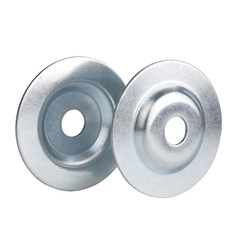 Bench Grinder Arbor Washer/Flange 1set OD2-1/10'' x ID 1/2'' & 1set OD3-1/10'' x ID 5/8'' for Grinding/Wire Wheel,2 Sets