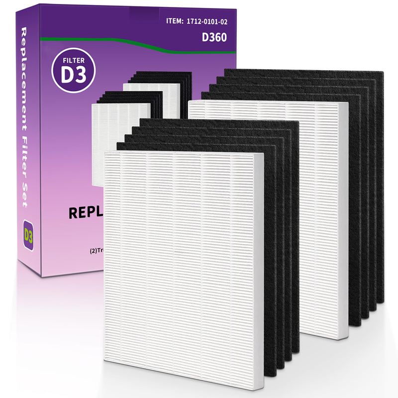 D360 Replacement Filter D3 for Winix D360 Air Purifier