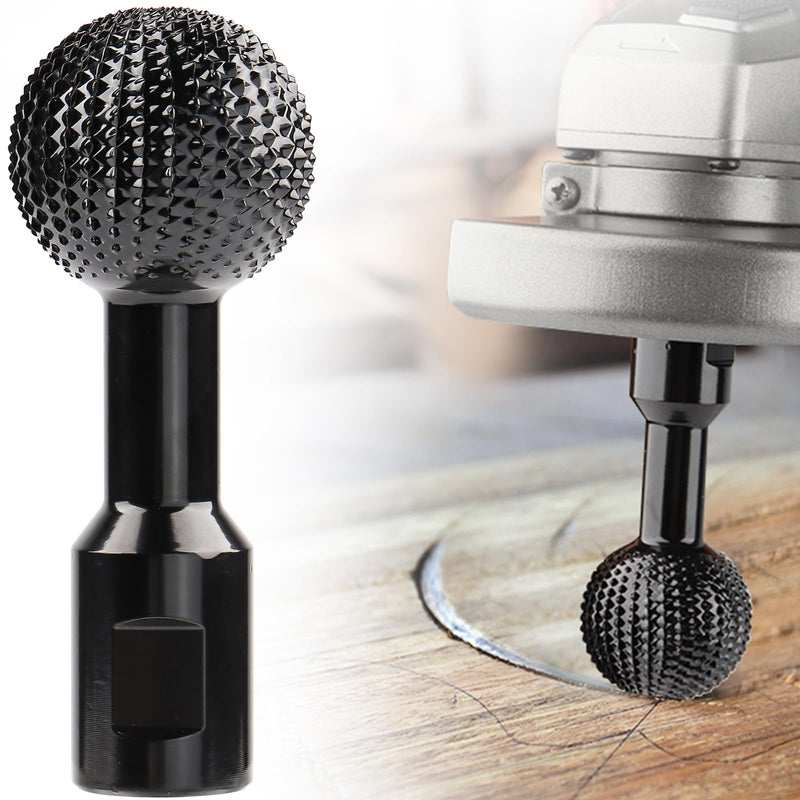 Sphere Rotary Burr with 5/8-11 Threads for 4 1/2 and 5 Inch Angle Grinder, Ball Gouge Angle Grinder Attachments Power Carving Tools for Woodworking Polishing Engraving - NewNest Australia