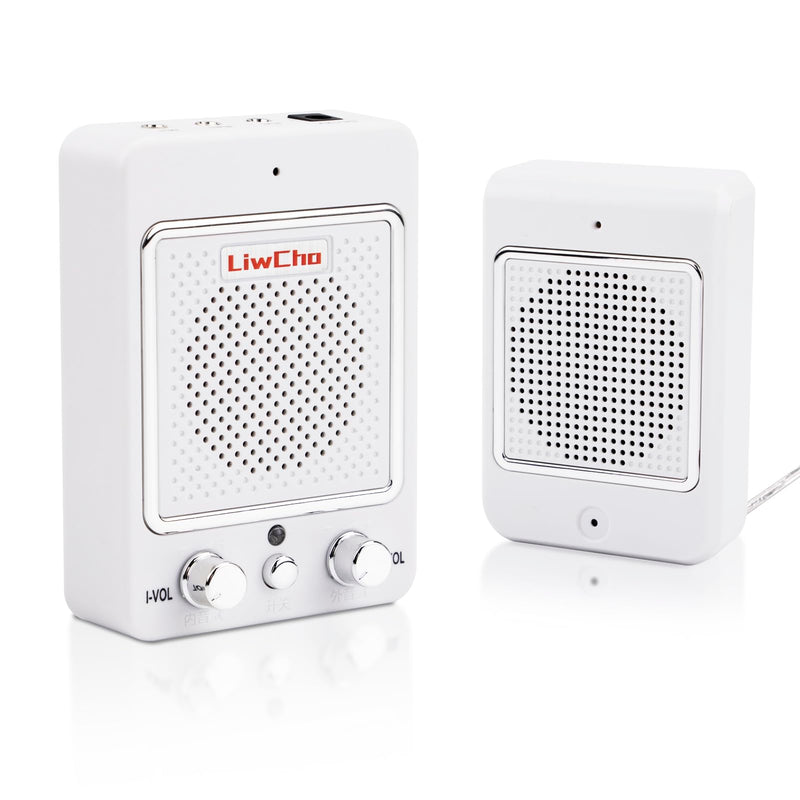 Window Speaker Intercom System,Wired Dual-Way Window Counter Intercom, High Power Speaker for Store,Business,Catering.