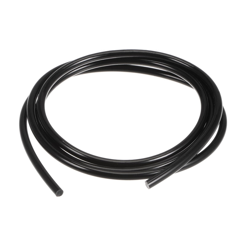 High-Performance Urethane Round Belting - [3.3ft(1m) Length x 4mm Diameter] PU Transmission Belt Polyurethane Belt for Drive Transmission Use, Black 1 M x 4 mm