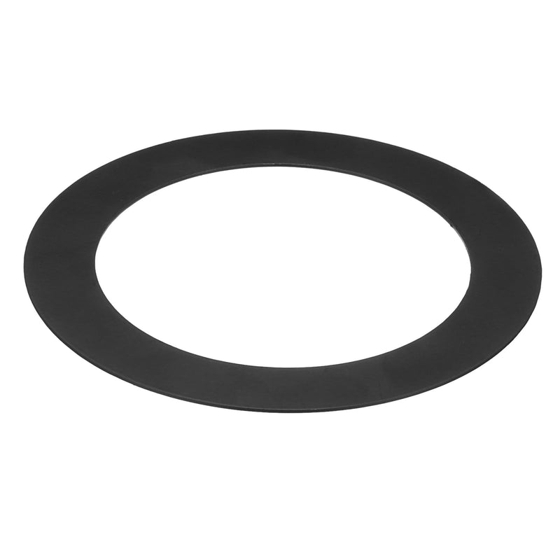 PATIKIL 4.25" ID 6.69" OD Light Trim Ring, Black Goof Ring Matte Circular Light Cover Lighting Fixture for Ceiling Wall Recessed Can Downlights 6.69" OD x 4.25" ID