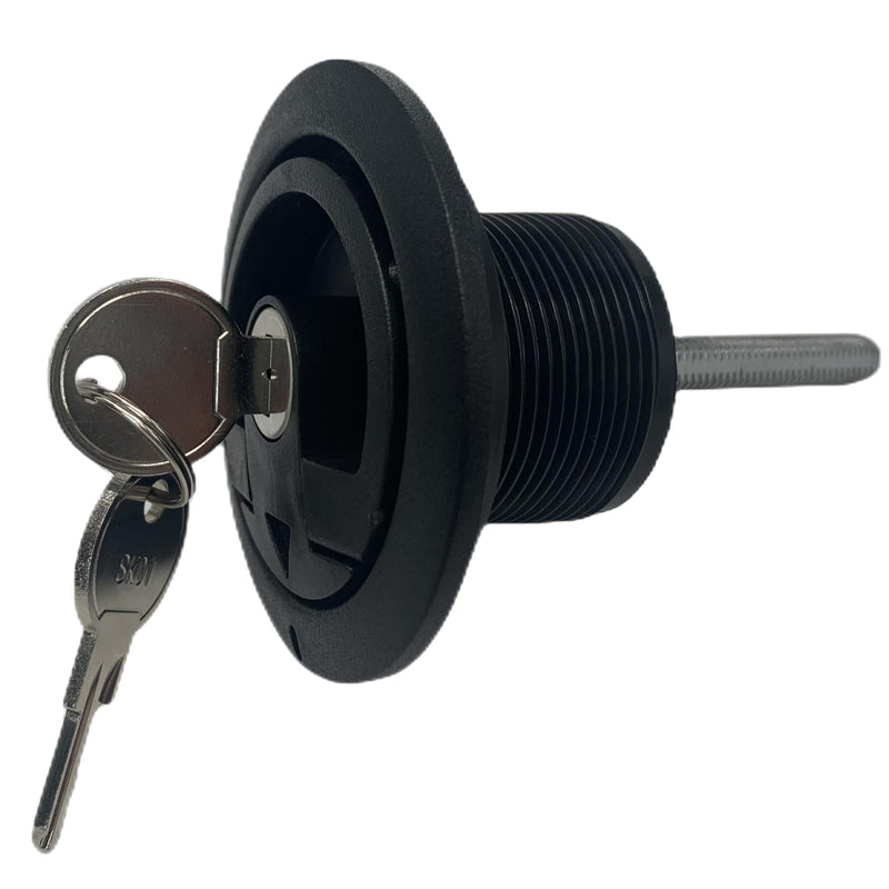 91050347 Skeeter Boats Plastic Handle Compartment Latch SK01 with Keys Bass Boat Hardware