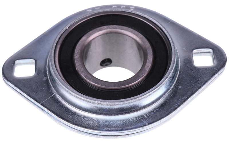 New 1" Pressed Steel Two Bolt Flange Bearing SBSFL205-16 SBPFL205-16