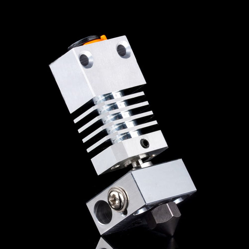 CR-10S PRO All Metal Hotend Upgrade Kit,Titanium Alloy Heatbreak,MK8 Hardened Steel Nozzle 0.4mm for CR-10S PRO,CR-10S Pro V2,CR-10 Max,Ender 3 Neo,Ender 3 V2 Neo 3D Printer Hotend.