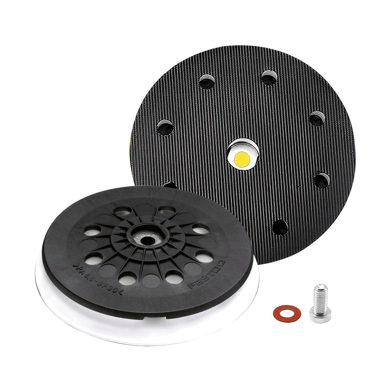 492286 D125 (5-Inch) Soft Sanding Pad,8 Holes,Sanding pad ST-STF 125/8-M8-J W-HT Fit for Festool ETS 2 125, ETS EC 125, LEX 125