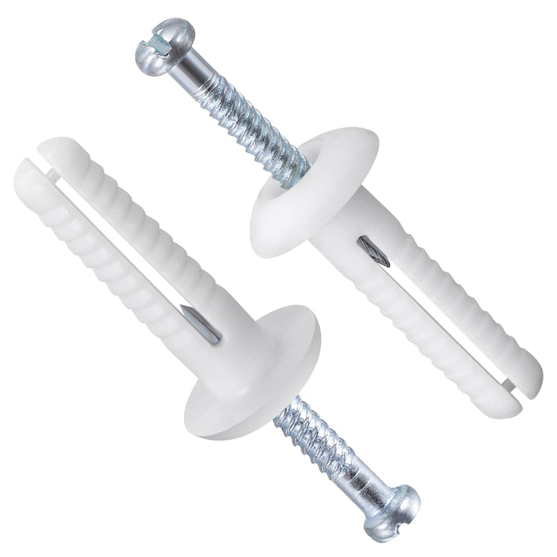 1/4x1 Plastic Hammer Drive Nail in Anchor (100 per Box) Cement hammering Anchors 1/4x1" 100