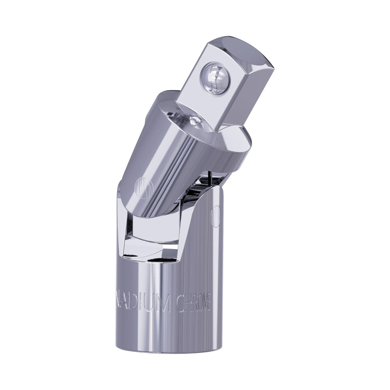 Universal Joint Socket Adapter, 3/8-In Drive CR-V Access Fasteners at Any Angle Swivel Socket, Universal Joint Socket Adapter, Suitable for Narrow Spaces 3/8 inch