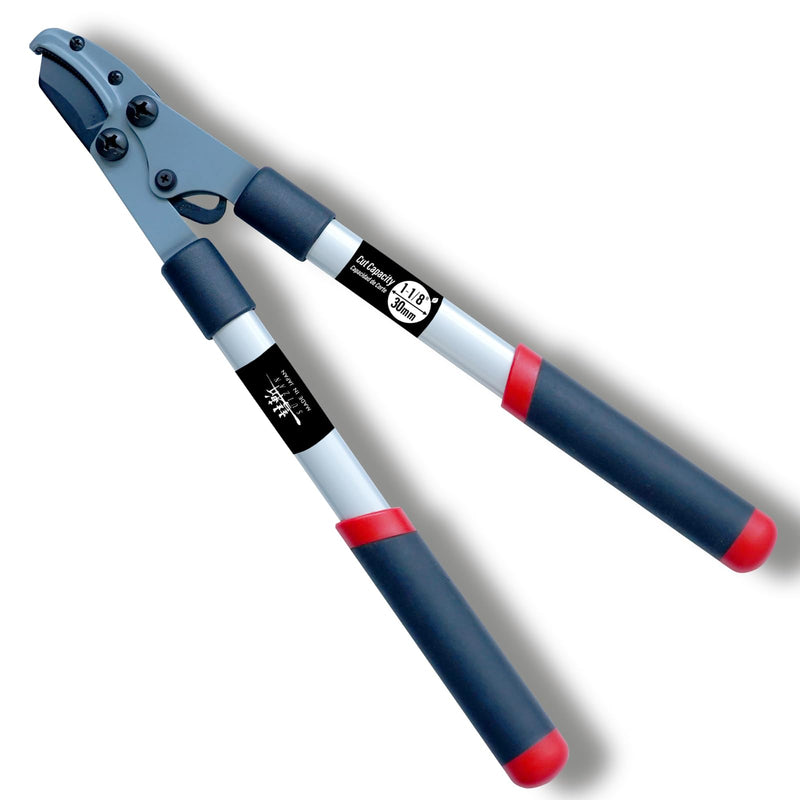 SUIZAN Anvil Hand Loppers 18" - Professional Japanese Branch Cutter Lightweight Compact Tree Trimmer Gardening Tools