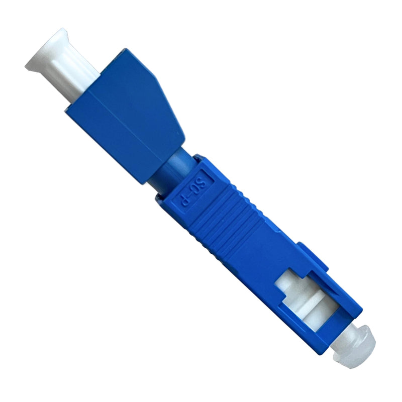 SC to LC Adapter - 1 Pack for Converting 1.25mm Female LC to 2.5mm Male SC/UPC Fiber Optic Cable - Compatible With Optical Power Meter, VFL, Fiber Test Meter or Bulkhead Port LC to SC