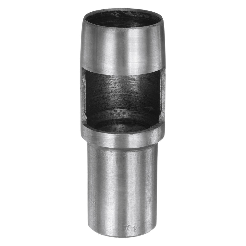HARFINGTON Hollow Punch for Leather 40mm Round Hole Punch Tool for Belt Puncher Carbon Steel Single Punch for Watch Belts Cut Leather Craft Rubber Paper Fabric Plastic Soft Material