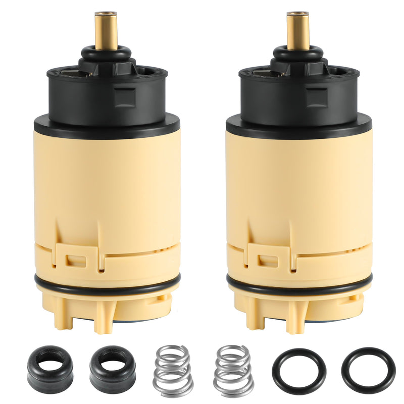 2Pack - RP70538 Single Function Pressure Balance Cartridge, Shower Cartridge Replacement, Compatible with Peerless and Delta Single Handle Tub/Showers Faucet (Not Included Check Valve)