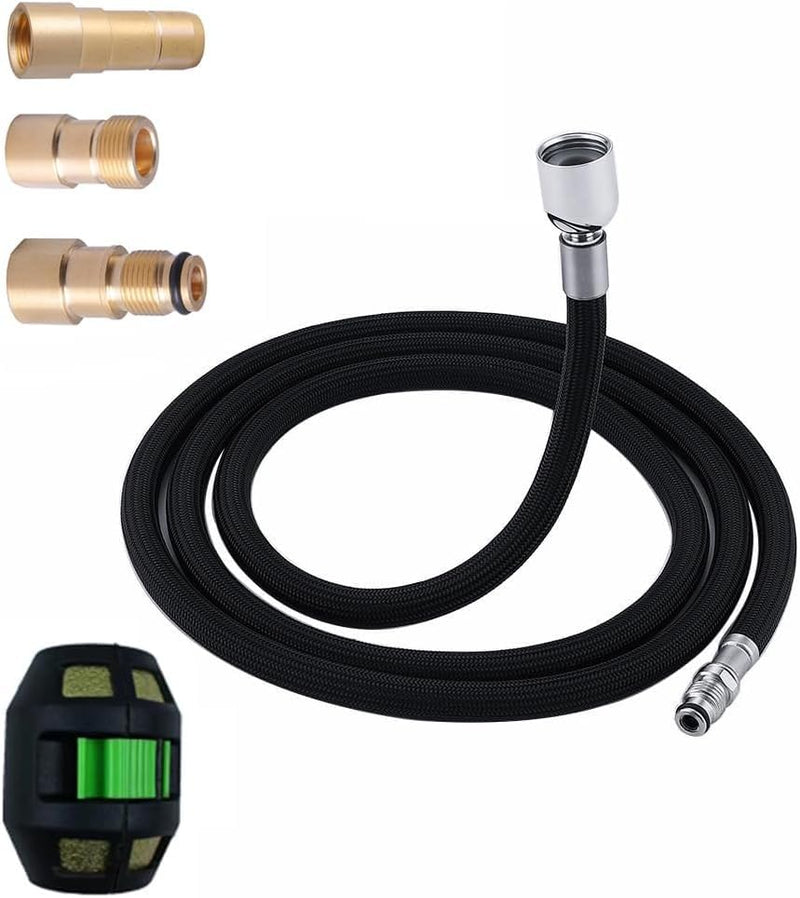 K-1219935-BC Hose Kit for Kohler Pull-Down Kitchen Faucet, Pull-Out Hose with 13.5oz Weight Ball, Classic Pull-Out Hose for Kohler K-1219935-BC/K-1304674-BC Hose Replacement Parts - NewNest Australia