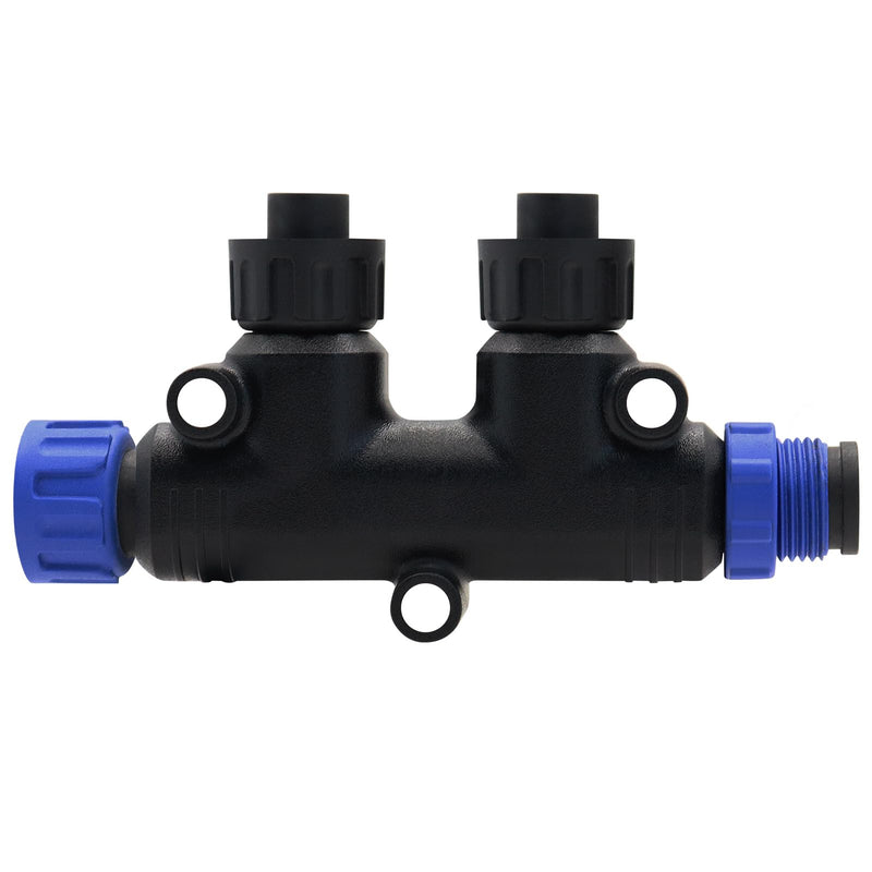 NMEA 2000 T-Connector Compatible with Garmin Lowrance Simrad B&G & Navico Networks,NMEA 2000 (N2k) (Tee) T-Connector 2-Port