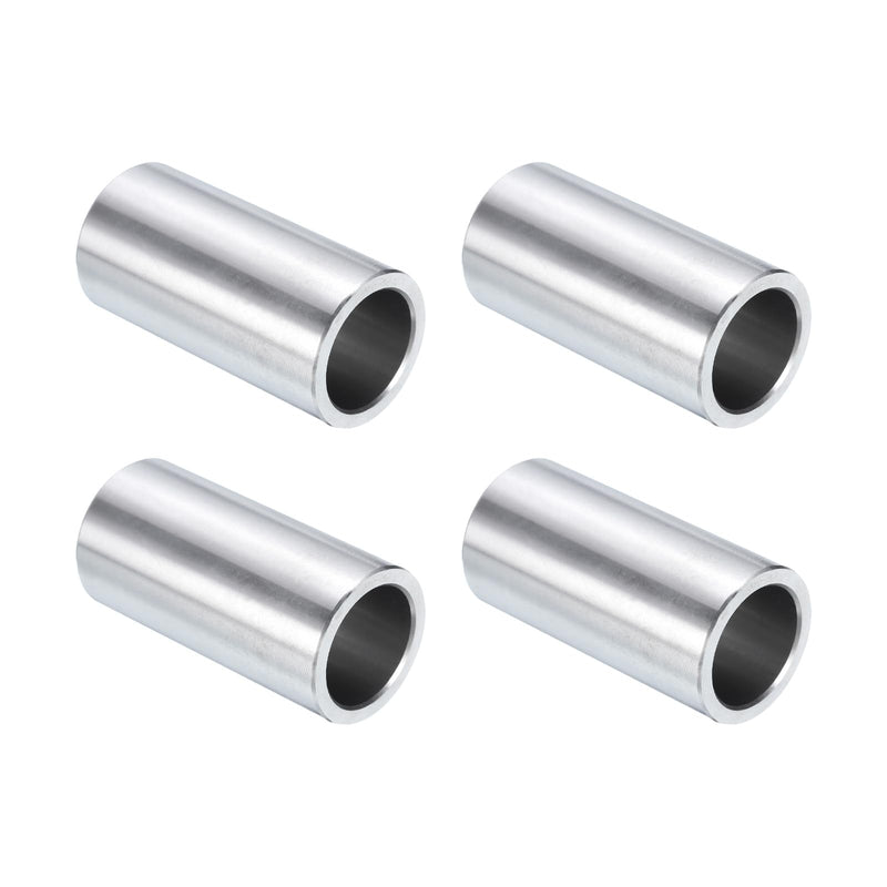 uxcell 4pcs Stainless Steel Spacer 3/4" Bore x 1" OD x 2" Length Screw Standoff Bushing Plain Finish Round Metal Spacer for 3/4 Screws Bolts and Rods 3/4" x 1" x 2"