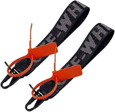 AllStyle By Patel Compatible Wristlet Strap for Key, Classic Hand Wrist Keychain Lanyard Key Chain Holder for Men and Women Nylon Black + Nylon Black 2