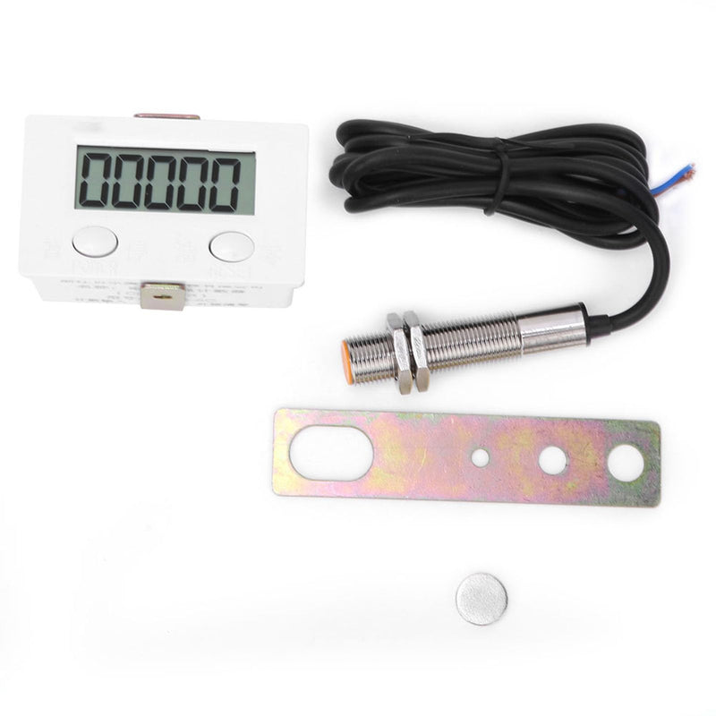 Digital Counter, LCD Digital Counter for Knitting Machine Electronic 0 to 999999 Counter with Magnetic Induction Switch Metal Sensor Frequency Counters - NewNest Australia