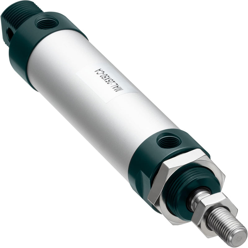 Pneumatic Air Cylinder 25mm Bore 50mm Stroke, Mini Air Cylinder Single Rod Double Action MAL 25 X 50 25mm x 50mm