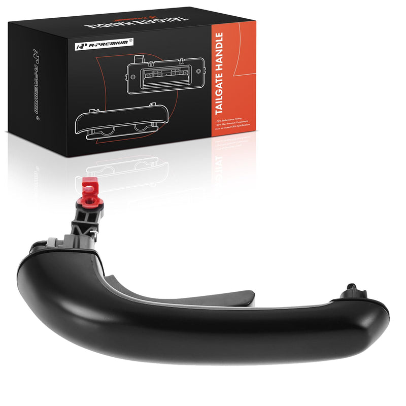 A-Premium Tailgate Handle Liftgate Latch Handle Compatible with Hyundai Santa Fe 2007-2012, Primed Black