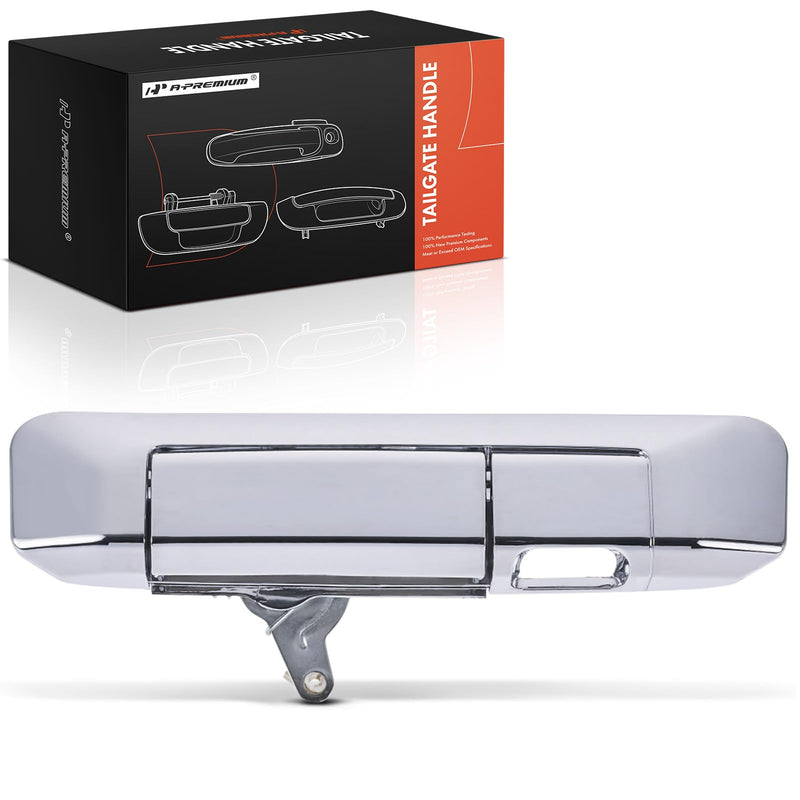 A-Premium Tailgate Handle Liftgate Latch Handle Compatible with Toyota Tacoma 2009-2015, Chrome, Replace# 69090-04020