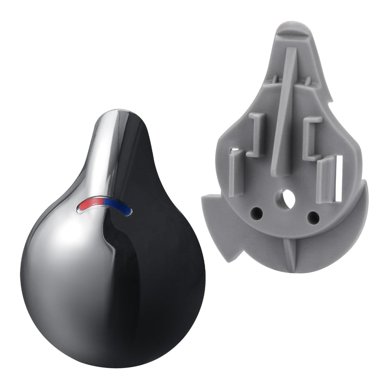 RP28595 Shower Handle Replacement for Delta Faucet Temperature Knob and Cover, Delta Plumbing Replacement Parts