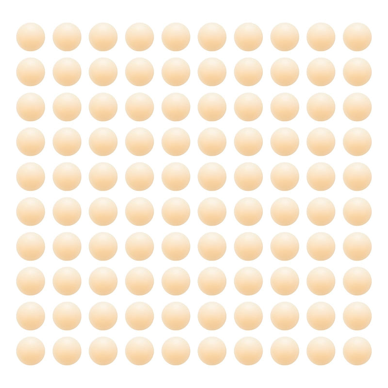 uxcell 100pcs Nylon Bearing Balls 5mm Solid Plastic Balls, Precision Mini Nylon Balls