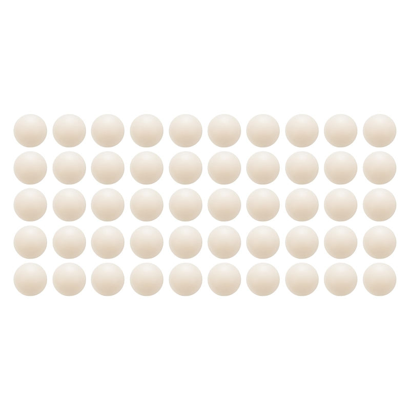 uxcell 50pcs Nylon Bearing Balls 9mm Solid Plastic Balls, Precision Mini Nylon Balls