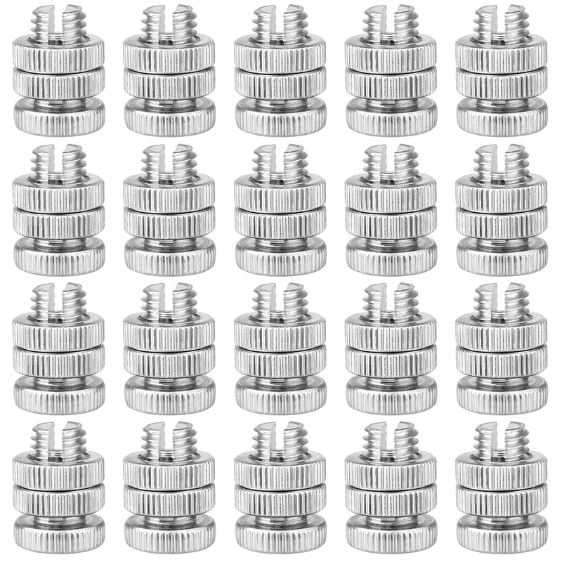 20 Pieces Split Bolt Joint Clamp Wire Connector Electrical Fence Connector Aluminium Alloy for Multiple Electric Fence