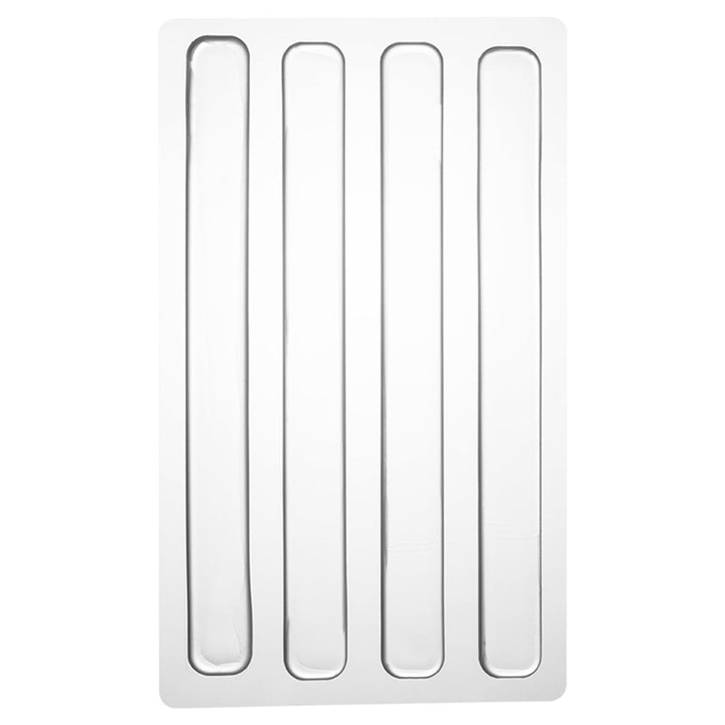 Cabinet Door Bumper, Glass Table Top Anti Slip Pads, Self Adhesive Bumpers Stripes Anti Collision Transparent Cabinet Door Bumper for Door Handles Refrigerator Doors