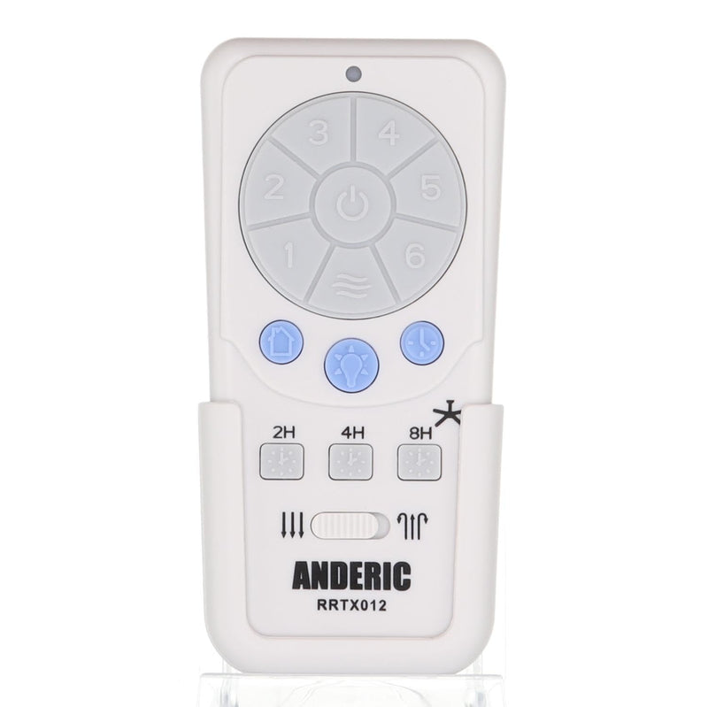 ANDERIC RRTX012 for Harbor Breeze A25-TX012 A25-TX025 Ceiling Fan Remote Control