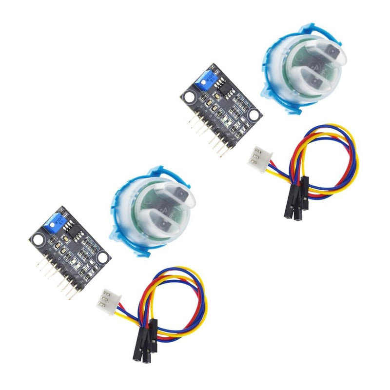 2Pcs Turbidity Detection Sensor Liquid Suspended Particle Detection Turbidity Value Detection Module kit