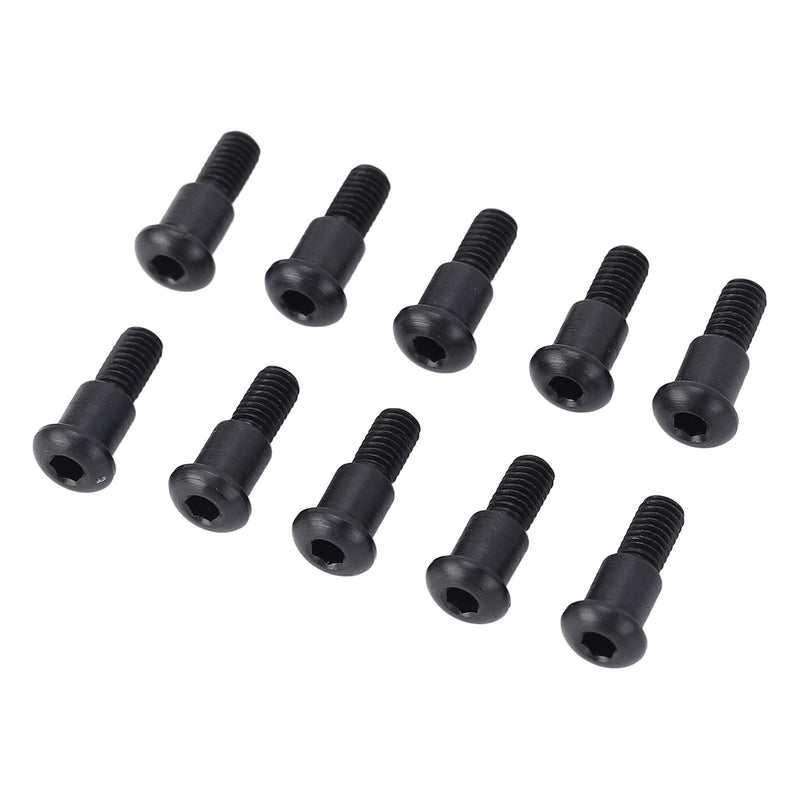 10Pcs Hex Button Shoulder Screw, for SCX10 M3x4x10mm Stainless Steel Hex Socket Button Shoulder Screw